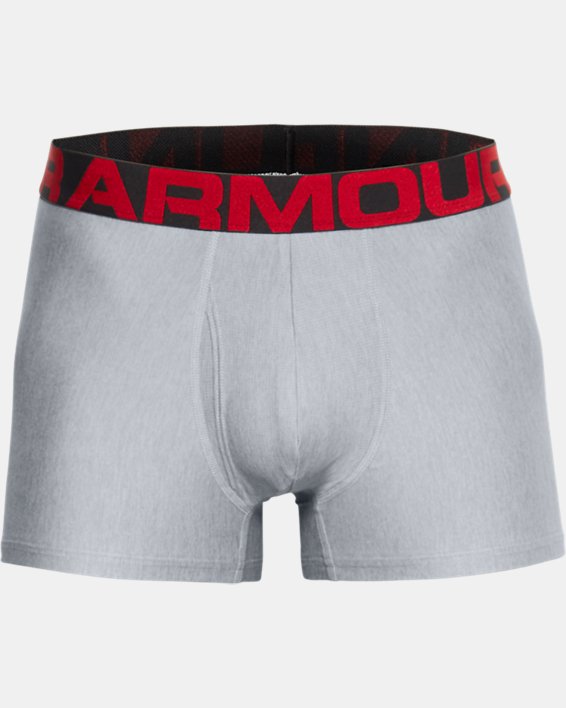 Boxer UA Tech™ 7,5 cm Boxerjock® pour hommes – lot de 2, Gray, pdpMainDesktop image number 3